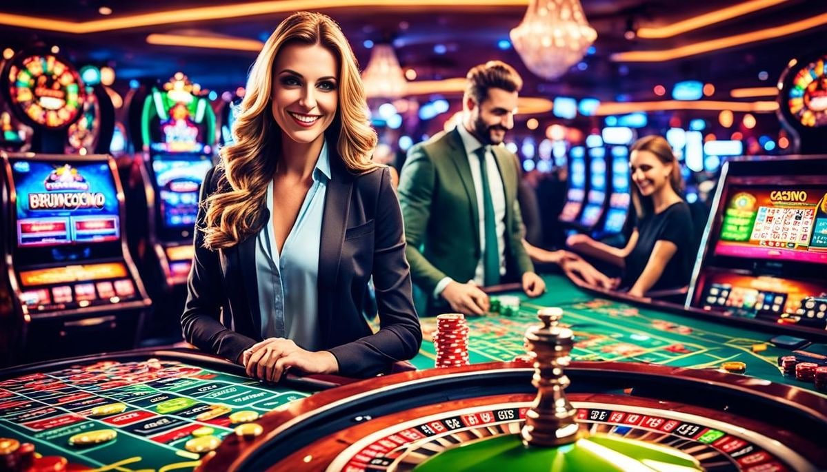 Responsible gaming reminder inside the 299b Live Casino Experience page for adults